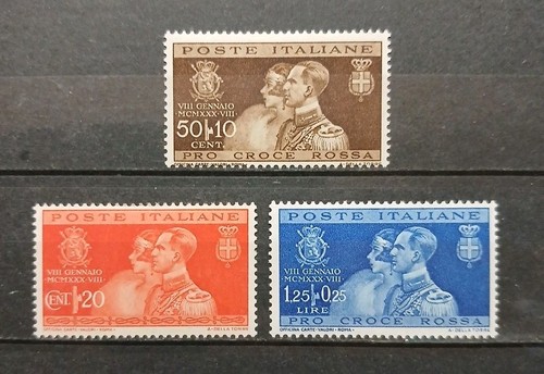 1930 regno francobolli nozze - 1930,