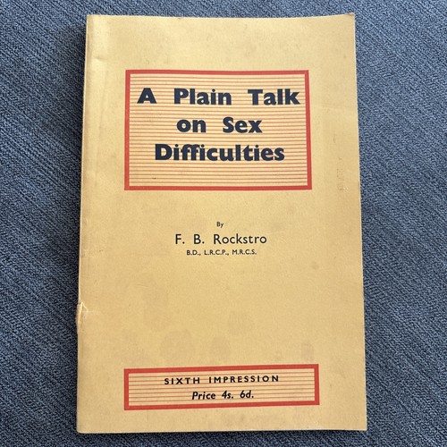 Ultra rare vintage sex manual - sex,