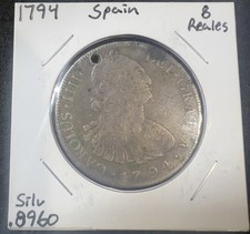 🔥 1794 8 Reales - Potosí