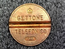 Moneta gettone estero telefono