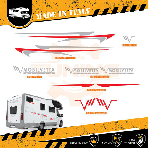 Decalcomania adesivi camper - decalcomania,