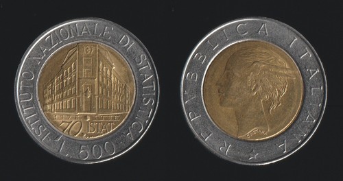 500 lire 1996 - 1996, italia
