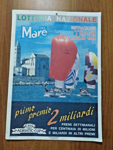 Locandina lotteria nazionale - locandina,
