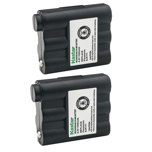 Kastar batteria radio - 2x,