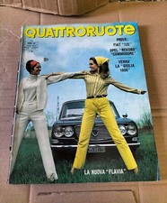 Vecchia Rivista D'Epoca Quattroruote Numero 6 Mese Di Giugno Del 1967
