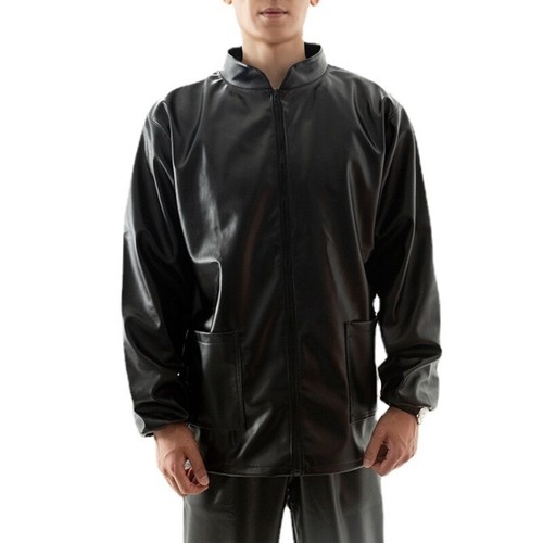 Uomo similpelle giacca - similpelle,
