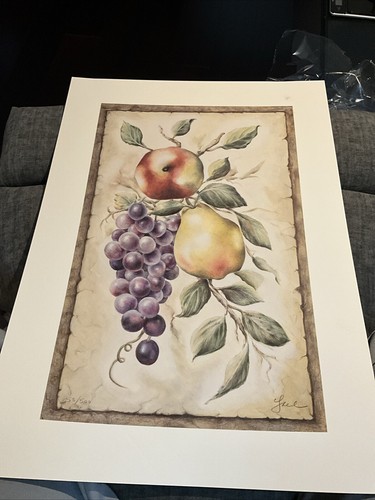 Stampa artistica frutta