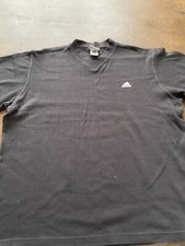ADIDAS ++T SHIRT++NERO++TG L++ORIGINAL 100%+REUSE++MAN+TEE+VINTAGE