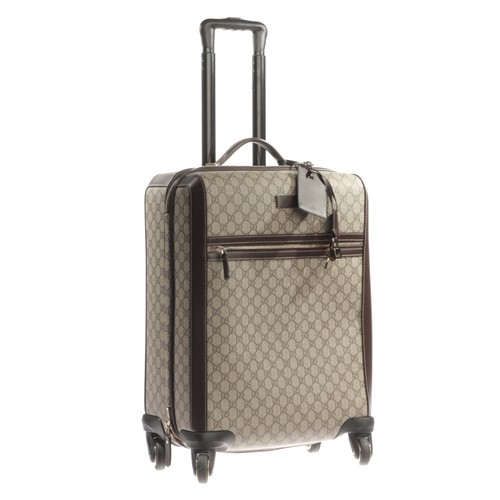 Gucci valigia marrone - gucci,