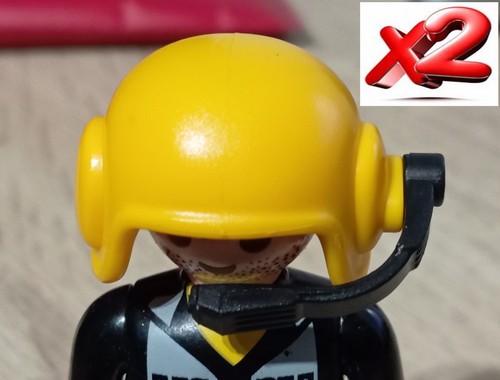 Playmobil caschi gialli - playmobil, x2