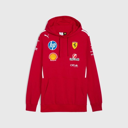 Felpa con cappuccio scuderia - cappuccio,