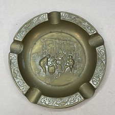 Vintage Brass Embossed Table