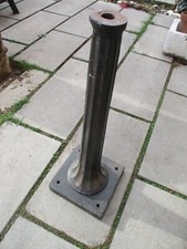 ANTICA COLONNA DA LAMPIONE FERRO PESO KG. 21 ALTEZZA CM. 80 ORIGINALE EPOCA 1800