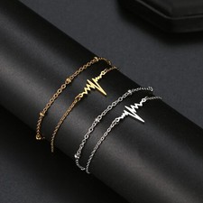 Bracciale a doppio catenina in