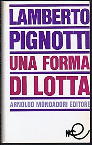 Pignotti lamberto una forma - lamberto, di