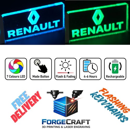 Renault led light keyring - led, /