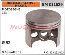 Pistone motosega 133  Ø 52 mm