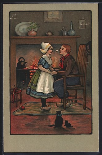 Cartolina artista ethel - cartolina, d'artista