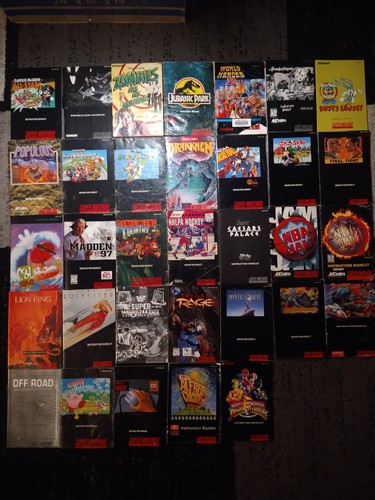 Manuali super nintendo - manuali,