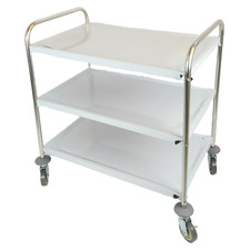 Carrello Mensa Acciaio Inox