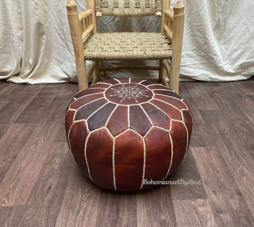Pouf poggiapiedi ottomano