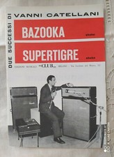 VANNI CATELLANI "BAZOOKA" - "SUPERTIGRE" - 1966 - EDIZIONI MUSICALI "CLUB" MILAN