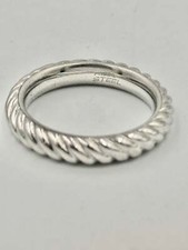 Anello Fossil Scanalato in