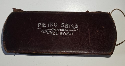 Occhiali con finimenti - , oro