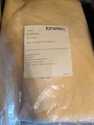 Kinetec knee cpm deluxe pad - kinetec,