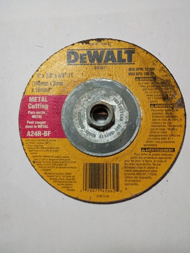 Dewalt 8 11 - dewalt, 6"x1/8"x5/8"-11