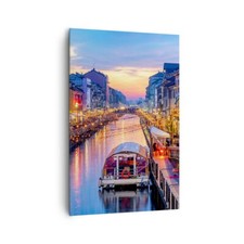 Quadro su Tela 80x120cm Canale