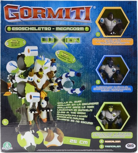 Esoscheletro luxion gormiti - esoscheletro,