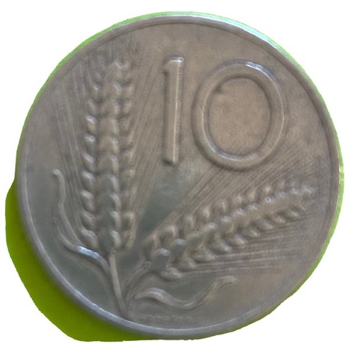Moneta lire spighe - 10,