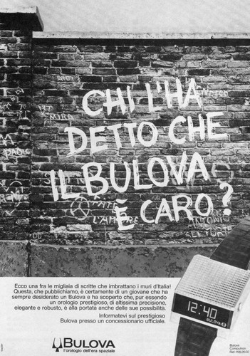 1970 bulova computron orologio - bulova,