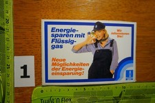 Alter Aufkleber Energie