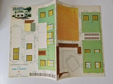 Costruzione in foglio serie 11 VILLETTE Edizione Carroccio