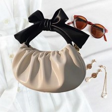 Pochette da donna con fiocco