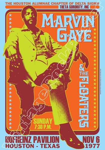 Marvin gaye houston usa 6 - houston,,