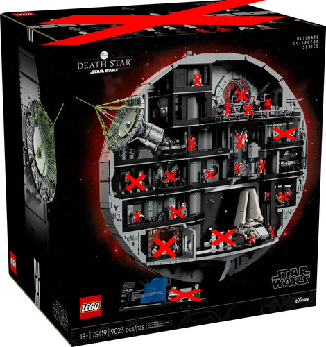 Lego 75419 star wars death - wars,