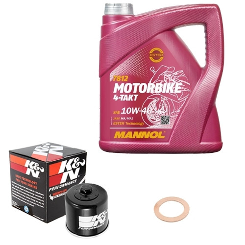 Kit filtro olio mannol - kit,