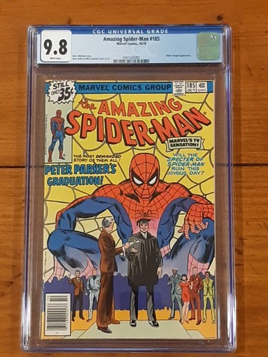 Amazing spider man 185 cgc - amazing,