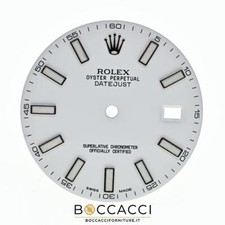 ROLEX Dial OYSTER Perpetual Datejust 41mm Bianco ’’Swiss Made’’ Per 116300 - ...