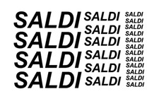 adesivi Saldi per negozio  -