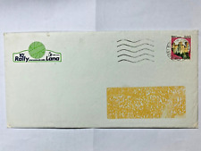 10° RALLY DELLA LANA 1987  Busta e lettera con programma manifestazione