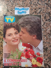 TV SORRISI E CANZONI 24 1989-Michele Placido-Robert Wagner-Madonna- Joe Cocker-