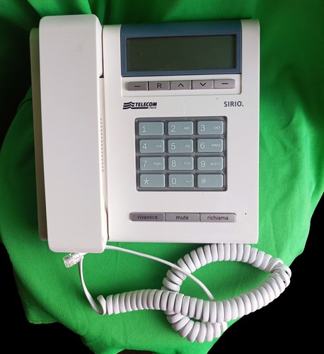 Telefono fisso vintage telecom - fisso,