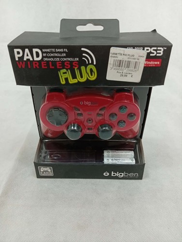 Manette sans fil - wireless, fluo