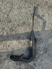 marmitta per malaguti cross nera Nuova, Fondo Di Magazzino