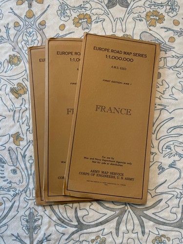 Lotto mappe stradali - lotto, 1944