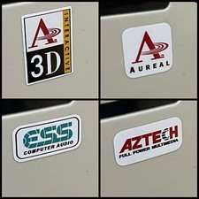 Adesivo scheda audio retrò